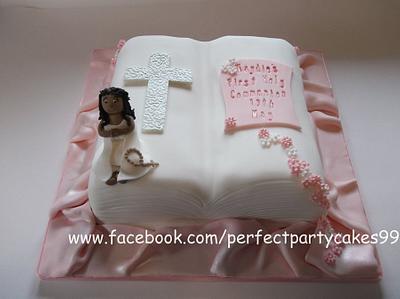 Communion - Cake by Perfect Party Cakes (Sharon Ward)