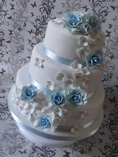 Wedding Cake - Cake by Sarah Peckett