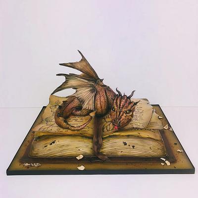 Dragon cake game of Thrones - Cake by Cindy Sauvage 