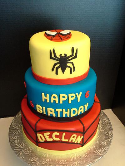 Spiderman - Cake by Melissa Walsh