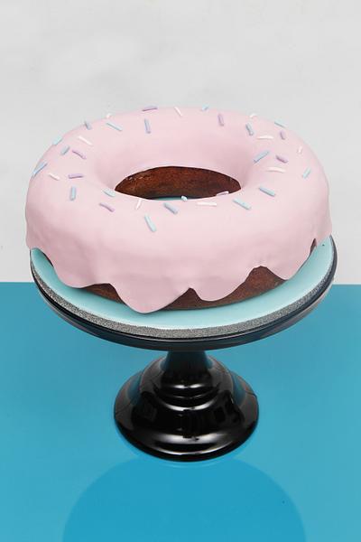Giant Doughnut Cake - Cake by Lorelei