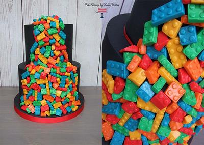 Lego fun! - Cake by Holly Miller