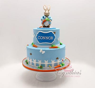 Peter the rabbit birthday cake - Cake by Cynthia Jones