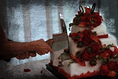Firemen's Wedding cake! - Cake by Sally Whittaker