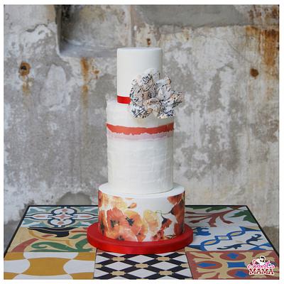 Sweet Romance Wedding Cake - Cake by Soraya Sweetmama
