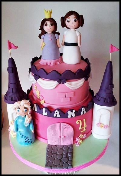 Alana's castle  - Cake by Time for Tiffin 