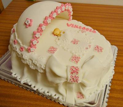 cake for christening - Cake by lucietta