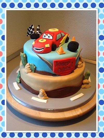 The car - Cake by Cinta Barrera