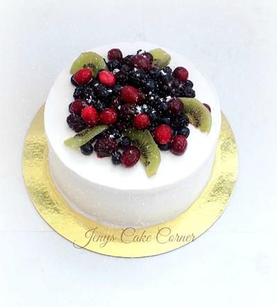 Berry Berry Birthday Cake - Cake by Jeny John