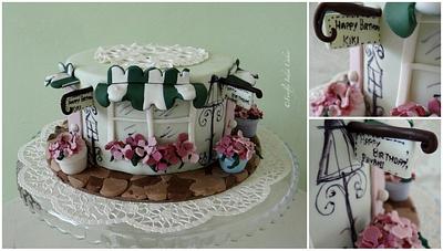 French Double Birthday  - Cake by Firefly India by Pavani Kaur