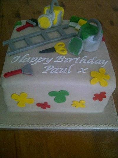 Painter and decorator - Cake by Anyone4cake