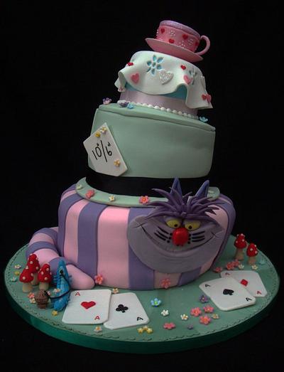 Mad Hatter Cake - Cake by Ceri Badham