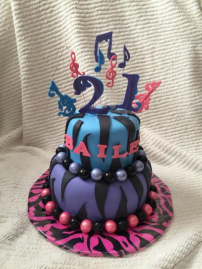 Happy 21 st Birthday - Cake by Darcy
