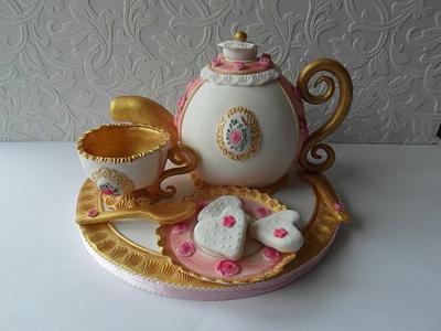 Tea Set - Cake by Carla 