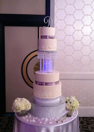 Azell's Wedding Cake - Cake by Sweet Traders