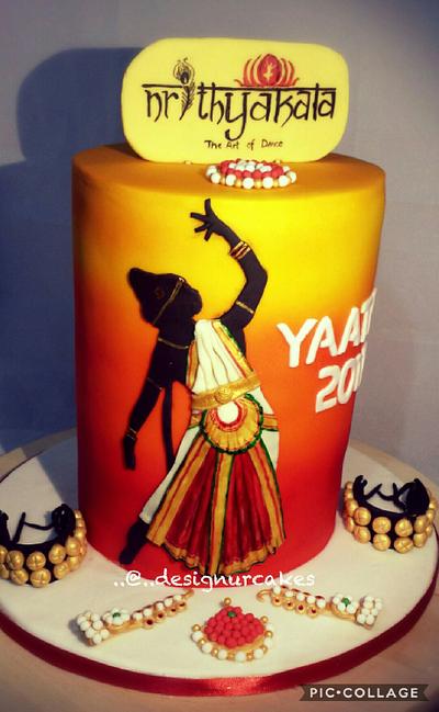 inidan classical dancer - Cake by designurcakes