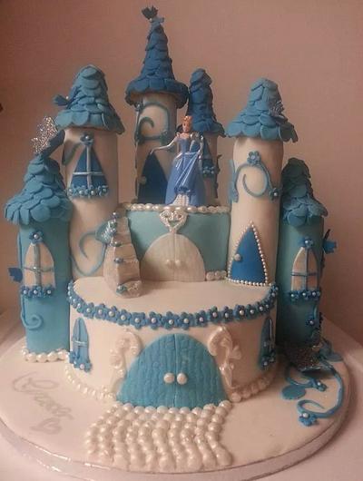 cinderella castle! - Cake by Abigail Taylor
