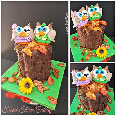 Autumn Celebration Cake - Cake by Sweet Treat Cakery