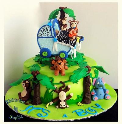 Baby in the Jungle! - Cake by sophia haniff