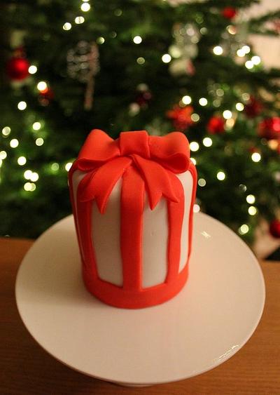 Mini Christmas Present Cakes - Cake by Strawberry Lane Cake Company