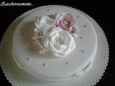 Romantic flowes cakes - Cake by Silvia Tartari