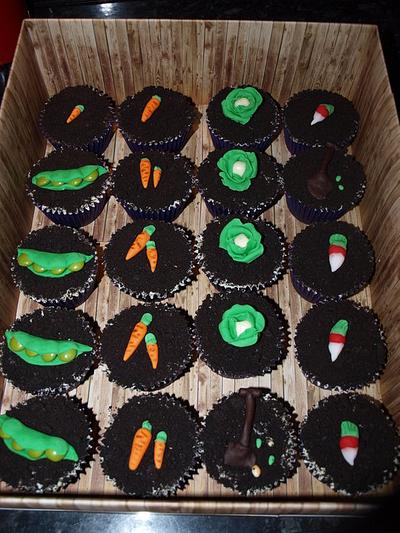 Harvest festival cupcakes - Cake by Deb-beesdelights