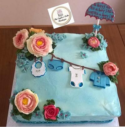 baby shower fresh cream cake - Cake by Payal Jain