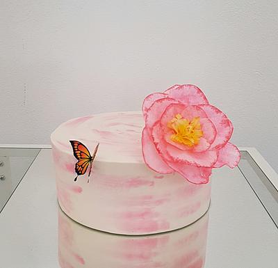 Gentle in pink 😍 - Cake by Tirki