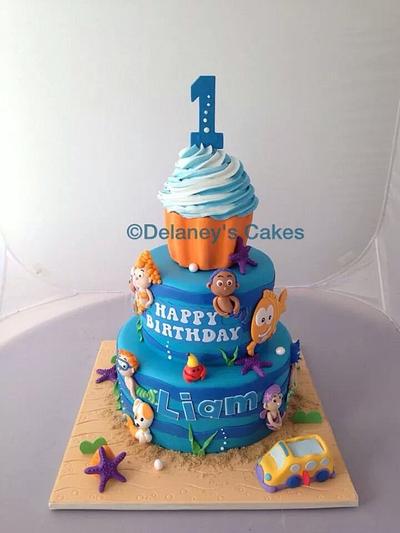 Bubble Guppies - Cake by Paul Delaney of Delaneys cakes