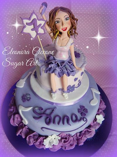 Violetta cake!!! - Cake by Eleonora Ciccone