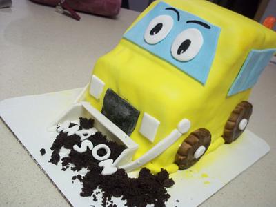 Front End Loader Cake  - Cake by cakes by khandra