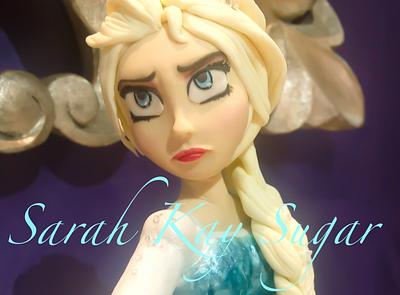 Elsa Frozen - Cake by Sarah Kay Sugar