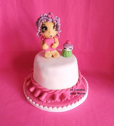 Pink Doll - Cake by Le Cupcakes della Marina