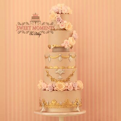 Baroque Wedding Cake  - Cake by Sweet Moments The Boutique 
