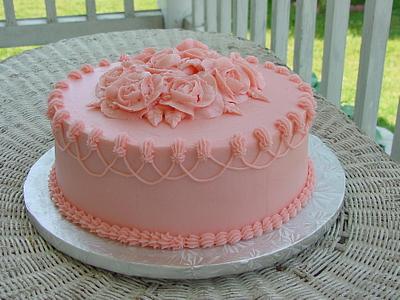 Pink Swag - Cake by horsecountrycakes