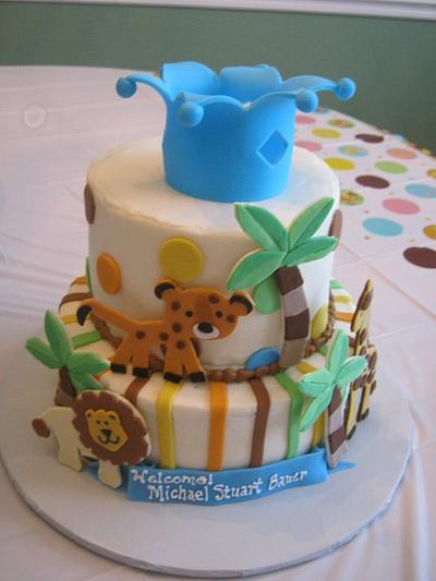 jungle themed - Cake by melgentry
