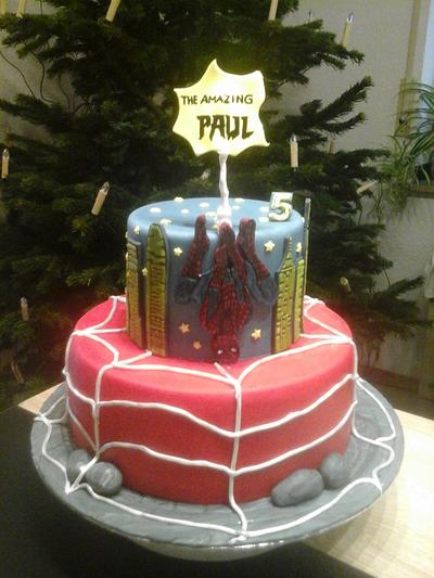 Spiderman cake - Cake by Christiane Offenbächer 
