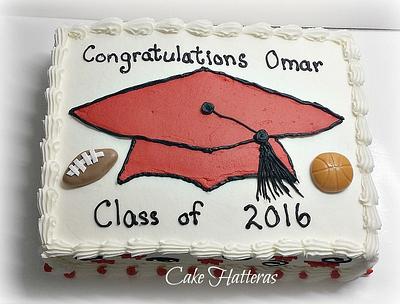 Graduation Sheet Cake  - Cake by Donna Tokazowski- Cake Hatteras, Martinsburg WV