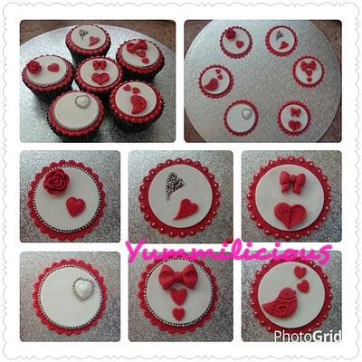 Valentines Cupcakes - Cake by Yummilicious