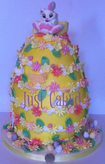 Giant Easter Egg! - Cake by Just Caked