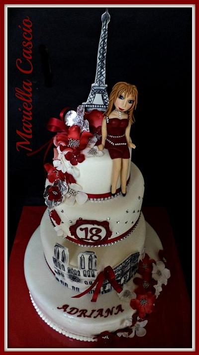 paris cake - Cake by Mariella Cascio