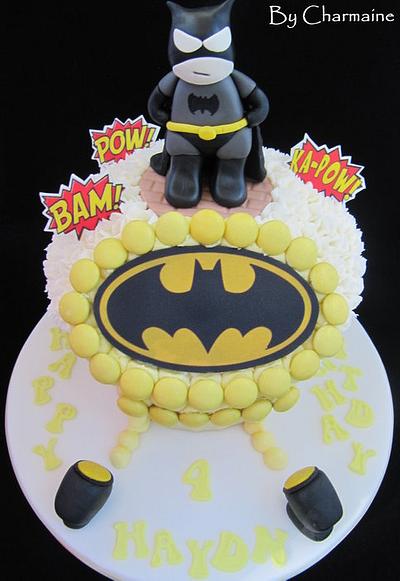 Giant Batman Cake - Cake by Charmaine 