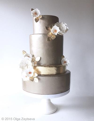 Winter Wedding Cake  - Cake by Olga Zaytseva 