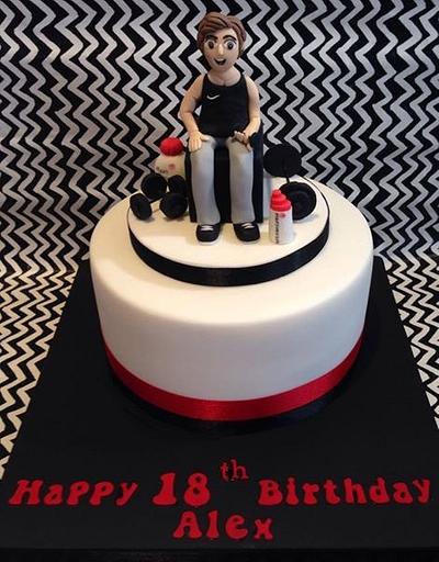 18th Birthday cake - Cake by Cupcake-heaven