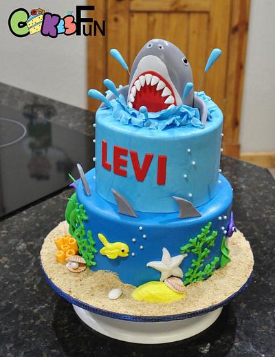 Shark cake - Cake by Cakes For Fun