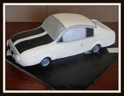 Dodge Charger cake topper - Cake by Lior's Cake Designs