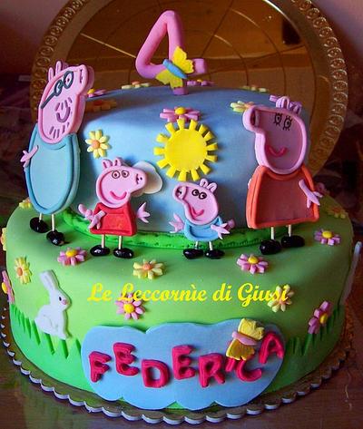 Peppa Pig - Cake by giusi carmen vinci