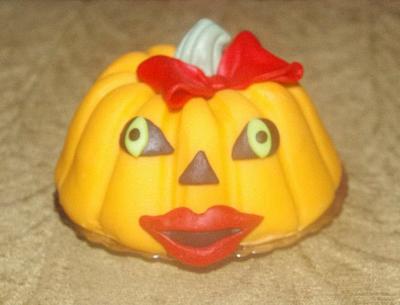 Halloween Bundt Pumpkin Cake - Cake by Debra J. Mosely