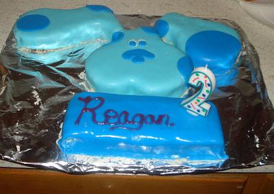 Blues Clues Birthday Cake - Cake by Chris Phillippe