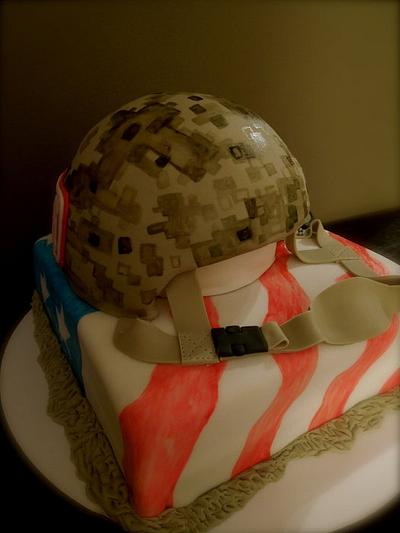 helmet cake - Cake by joy cupcakes NY
